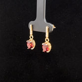 Mali Garnet Earrings